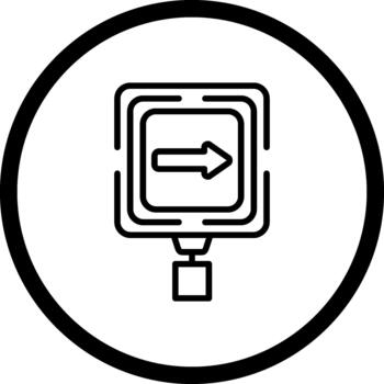 uno camino funcional moderno gráfico diseño vector