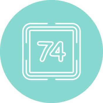 Counting Seventy Four Distinct Professional Web Design Feature vector