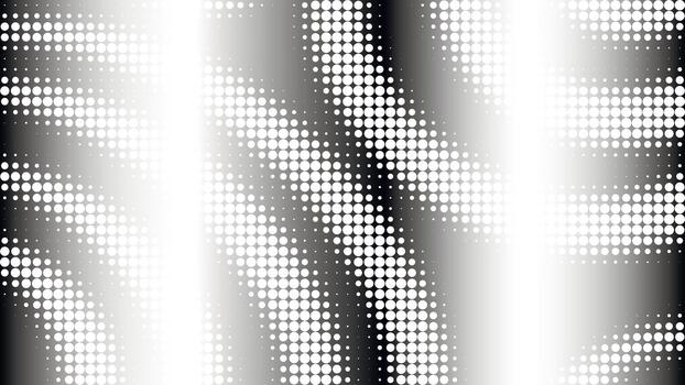 Abstract background with halftone circles vector