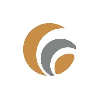 Abstract Circular Shapes on White Background vector