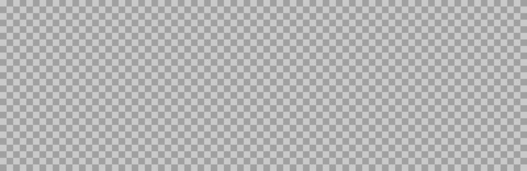 Universal gray checkered background. Fake transparency in layouts. For different designs of banner, poster, postcard or web designs. Squares pattern. vector