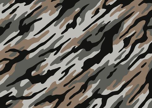 Abstract Desert camouflage pattern background vector
