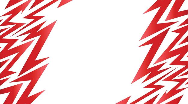 Abstract background with red sharp arrow line pattern vector