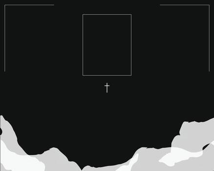 A dark background with faint abstract strokes resembling gentle waves, framing the blank card area vector