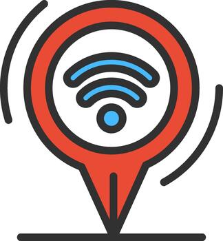 Wifi Digital Tech Element vector