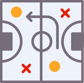 Tactic Geometric App Mark vector