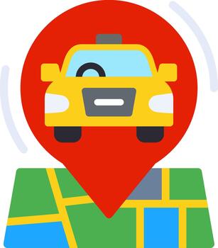 Map UI Badge vector