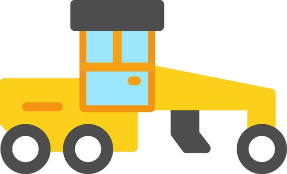 Grader Clean Digital Design vector