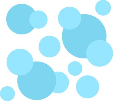 Bubbles 3D Interface Shape vector