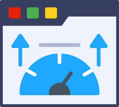 Speed Color Block Badge vector