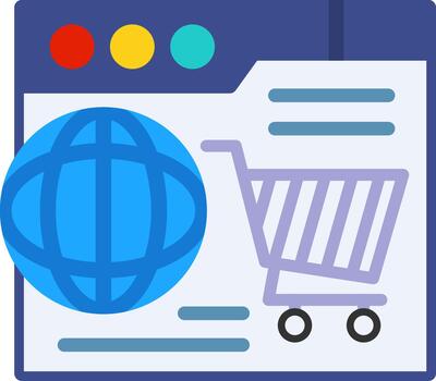 global red 3d prestados símbolo vector