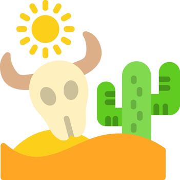 Skull 3D Interface Shape vector