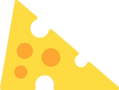 Cheese Clean Frame Object vector