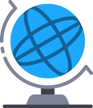 Globe Responsive App Shape vector
