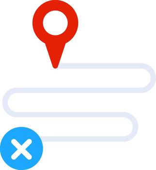 Tracker Color Enhanced Graphic vector