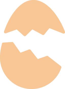 Broken Egg Interactive UI Design vector