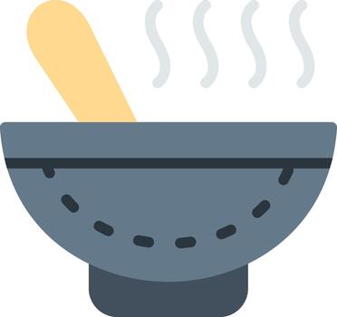 miso sopa mínimo ui elemento vector