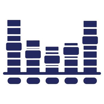 resumen negocio gráfico diagrama diseño para financiero datos visualización y negocio analítica presentación exhibiendo crecimiento y tendencias con un limpiar estético vector