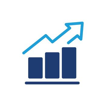 gainers colored icon design good for web or mobile app vector