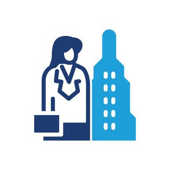 corporativo de colores icono diseño bueno para web o móvil aplicación vector