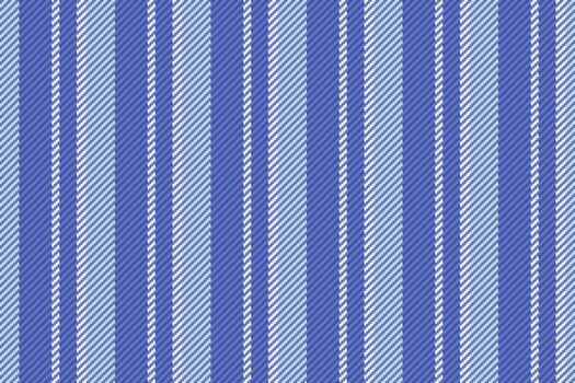 Leremony texture stripe lines, deep pattern vertical. Sodern fabric textile seamless background in blue and light colors. vector