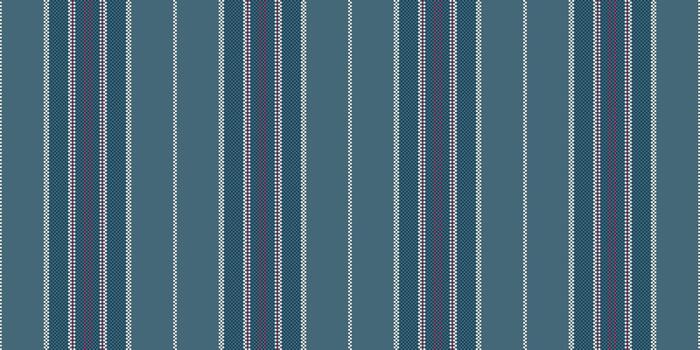 Textured striped fabric pattern. Vertical bands in teal, white, and red. Versatile background for fashion, textiles, paper, and design projects. Classic and timeless. vector