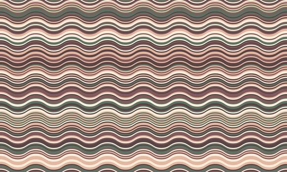 Serene waves of muted pinks, browns, and greens create a calming, abstract background. Ideal for websites, packaging, textiles, or any design needing a sophisticated, flowing texture. vector