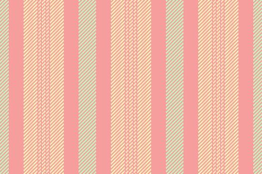 Ratterned textile texture seamless, collage stripe fabric background. Vurve vertical pattern lines in light and red colors. vector