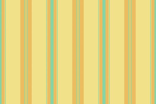 Harmony background fabric, fiesta pattern textile seamless. Volume vertical stripe lines texture in khaki and orange colors. vector
