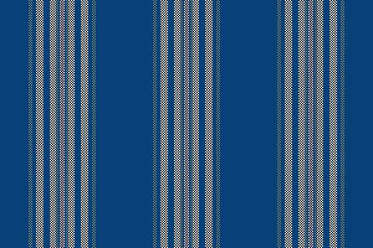 Elegant seamless pattern. Blue background with textured vertical stripes. Ideal for textiles, wallpapers, and backgrounds. Adds a touch of refinement to any design project. vector