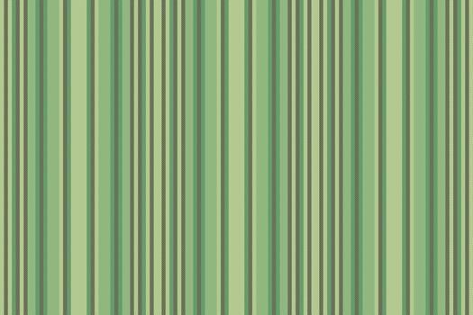 Sofa pattern texture stripe, deep lines background fabric. Cool vertical textile seamless in green and light colors. vector