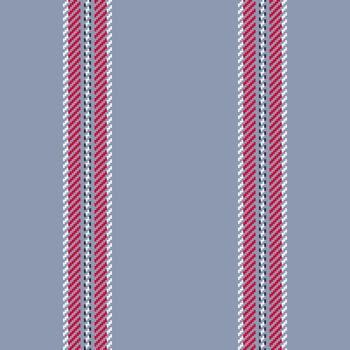 Classic striped pattern with textured vertical bands in red, white, and gray. A versatile design element for backgrounds, textiles, graphic projects. vector