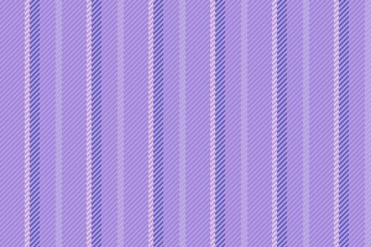 Swatch stripe fabric lines, quiet vertical pattern. Symmetry texture seamless background textile in indigo and light colors. vector