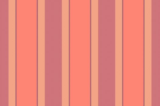 Tostcard lines fabric vertical, daisy texture stripe pattern. Gale background seamless textile in salmon and pink colors. vector
