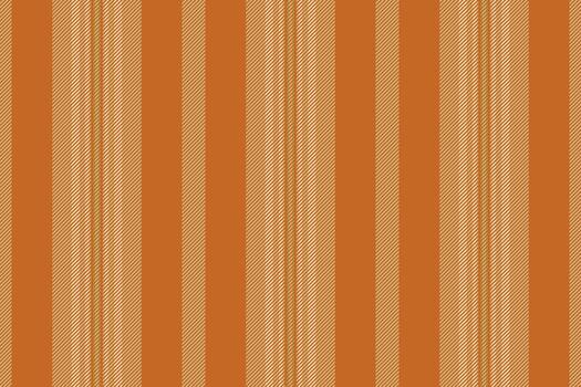 Ttrip lines texture vertical, doodle fabric seamless. Back textile stripe background pattern in orange and amber colors. vector