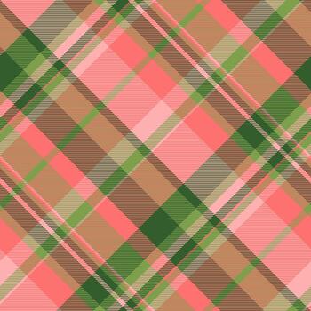 Elegant plaid pattern with warm tones. Ideal for backgrounds, textiles, or design elements. Classic style, versatile application, inviting and cozy. vector