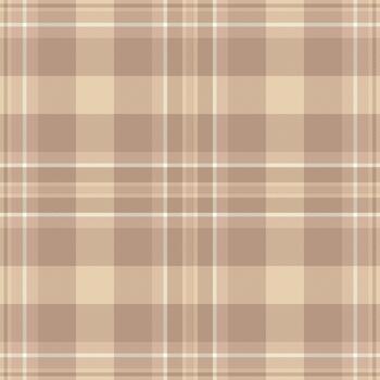 cálido, atractivo tartán modelo en suave beige y crema tonos clásico diseño ideal para textiles, antecedentes, y creando un acogedor, eterno estético. vector