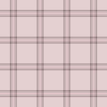 Elegant plaid pattern with a soft pink background and delicate lines. Perfect for backgrounds, textiles, or adding a touch of classic style to designs. vector