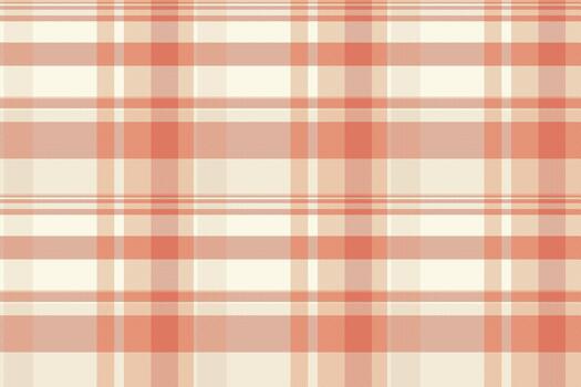 Many seamless tartan plaid, calm check texture . Creativity pattern textile background fabric in old lace and red colors. vector