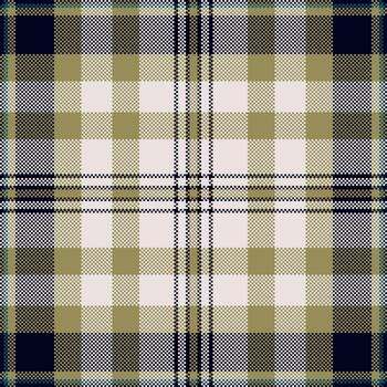 Detailed pixelated tartan pattern. Design element with earthy tones. Good for backgrounds, textures, or digital applications. vector