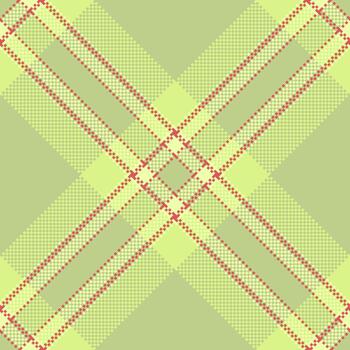 Detailed tartan pattern in soft green tones with subtle red accents. Creates a balanced, harmonious design suitable for backgrounds, textiles, or web design projects. Timeless and adaptable. vector
