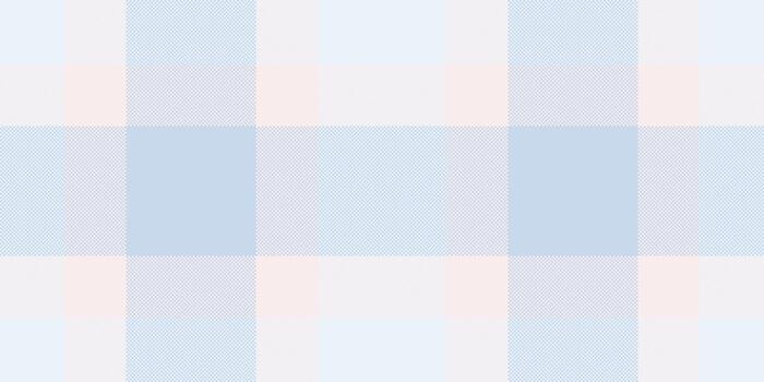 Subtle plaid pattern in light blue and white, with a hint of pastel peach. Soft, versatile background, perfect for textiles, crafts, or digital design projects. vector