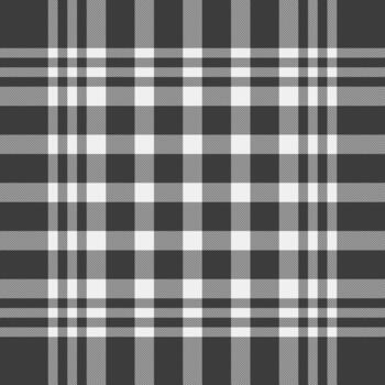 pañería sin costura patrón, interminable tela cheque textura. plata antecedentes tartán tartán textil en gris y blanco colores. vector