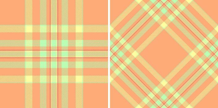 Charming pastel plaid patterns offer versatile applications. Ideal for textiles, fashion design, and digital backgrounds. Evokes classic style and soft, comforting vibes. vector
