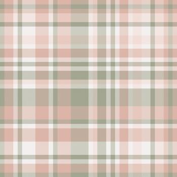 Warp plaid pattern , place fabric texture check. Custom seamless textile background tartan in light and pastel colors. vector
