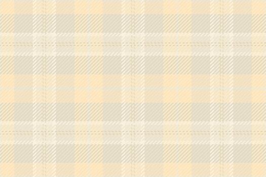 Carpet background plaid, tough fabric texture pattern. Part tartan textile check seamless in light and bisque colors. vector