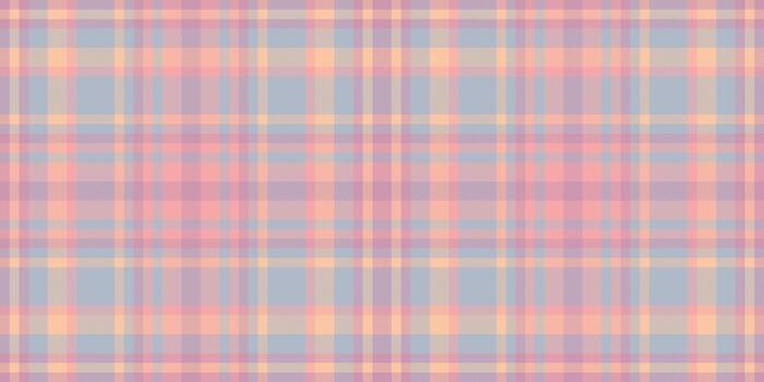 Soft pastel plaid pattern. Calming, subtle, versatile design, ideal for backgrounds, textiles, or adding a touch of warmth to creative projects. vector