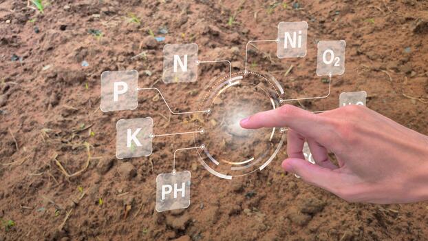 Interactive Soil Nutrient Interface with Digital Element Mapping for Smart Agriculture photo