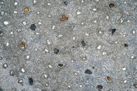 grey background with asphalt texture with sidewalk stone photo