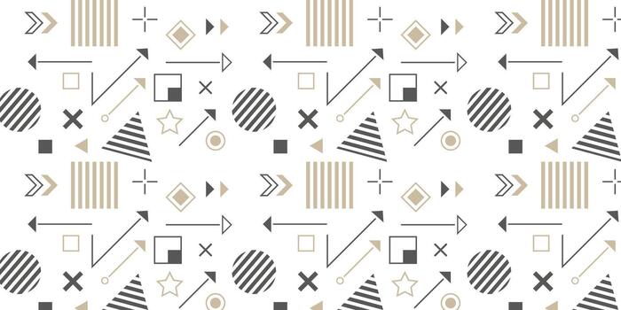 Abstract background of geometric shapes. Squares and lines. Technological art. vector